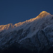 Nilgir North bzw. Nilgiri Himal sunrise.