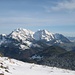 Alpsteinmassiv von Südwesten aus betrachtet