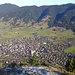 Der berühmte "Kirchturm-Blick" nach Oberammergau.