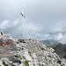 Gipfelkreuz Roggalspitze, 2673m