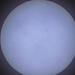Letzter, vernebelter Blick auf den Merkurtransit, dann sah man die Sonne nicht mehr. / Ultimo sguardo attraverso la nebbia sul transito del mercurio. Poi il sole non si ha più fatto vedere.