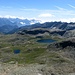 Panorama dalla vetta,Lago nero e Lago Miserin