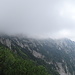 ...aber der Gipfel des Storžič bleibt im Nebel