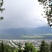 Innsbruckblick im Abstieg