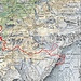 Route vom GPS aufgezeichnet