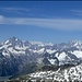 Gipfelaussicht Klein Furkahorn - Sicht zum Finsteraar, Lauteraar- und Schreckhorn