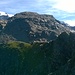 Palon de Resy 2676 mt.Panoramica sul vicino Mount Rouge o Monte Rosso.