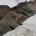 Einstiegsbereich am Klettersteig ins Mitterkarjoch
