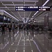 Flughafen Chengdu, Westchina. Hier habe ich die erste Nacht der Reise verbracht.