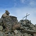 am Gipfel des Piz Polaschin (3013m)