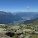 Lienz und Liener Dolomiten, Drautal vom Gipfel