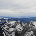 Die Föhnlage beschert wie immer eine fantastische Fernsicht: Blick über den Alpstein und das Toggenburg zum Zürisee