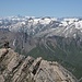 Weitsicht gen Westen bis zum Finsteraarhorn, Mönch und viele mehr