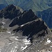 Tiefblick vom Piz Aul auf das Breitengrat