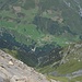 Tiefblick ans Ende des Val Lumnezia