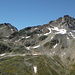 Piz Forun and Piz Murtelet. From Sertigpass the route to Piz Murtelet can be studied in detail.