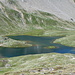 The lake Lai da Ravais-ch Sur at elevation 2562 m.