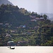 Szene am See von Pokhara.
