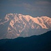 Annapurna - gesehen am frühen Morgen des Abreisetags aus Pokhara.