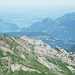 Sicht über den Vierwaldstättersee in Richtung Luzern