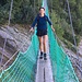 Erlebnisweg ab Furggstalden - eine der Hängebrücken