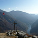 Dal Monte del Corgell panorama sul Lago di Vogorno