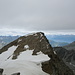 Hauptgipfel 3455 m vom Pkt 3451 m aus gesehen