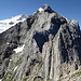 Das Gr. Wellhorn 3191 m mit seinem nicht sehr steilen Ostgrat, der in Verbindung mit einem Skizustieg leicht begangen werden kann.