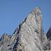 Der Froschkopf 2675 m mit seiner NW-Kante, einer der weniger begehrten Engelhörner