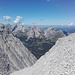 Blick vom Südgrat auf die Nördliche Karwendelkette