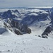 Das nördliche Mont-Blanc-Massiv liegt uns zu Füßen