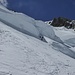 Serac-Slalom unterhalb des Mont Maudit