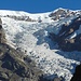 Primo zoom sul ghiacciaio del Lys
