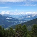 Wipp- und Inntal Richtung Westen, im Vordergrund die Europabrücke.