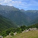 An der Alpe Caslú, nach dem Aufstieg von Pogallo