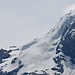 Am Tag nach der Tour: die Aufstiegsroute vom Bärenloch zum oberen Ortlerferner, von der Stilfserjoch-Passstrasse aus gesehen und im Zoom