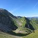 Blick zurück vom Aufstieg zum Col de Bounavalette