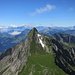 Aller guten Dinge sind drei: Pointe de Paray. Schön zu sehen auch der Mont Blanc.
