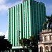 Hotel "Santa Clara Libre". Hier fanden die letzten Kampfhandlungen während der kubanischen Revolution im Dezember 1958 statt.