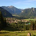 Oberammergau mit Notkarspitze