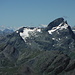 Piz Platta - view from Piz d'Agnel.<br />Far in the back Alphubel is visible (150 km away).