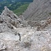 Abstieg über den Südwest-Klettersteig