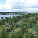 Blick vom Flatowturm auf den Babelsberger Park und Potsdam