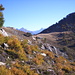 Bocchetta di Chiaro as seen from just above Alpe di Mezzo.