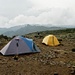 Unsere Zelte im Shira Camp, 3800 m.ü.M.