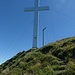 Gewaltiges Gipfelkreuz auf dem Gandispitz