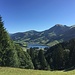 oberhalb des schönen Schwarzsee's