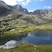 Einer der schönen Seen im oberen Gradental, mit Perschitzkopf 