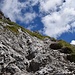 Teils stotzig und schotterig, aber man kommt gut voran.