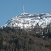 Rigi-Kulm von Küssnacht aus gesehen (es hatte am 29.11.2009 wesentlich weniger Schnee)